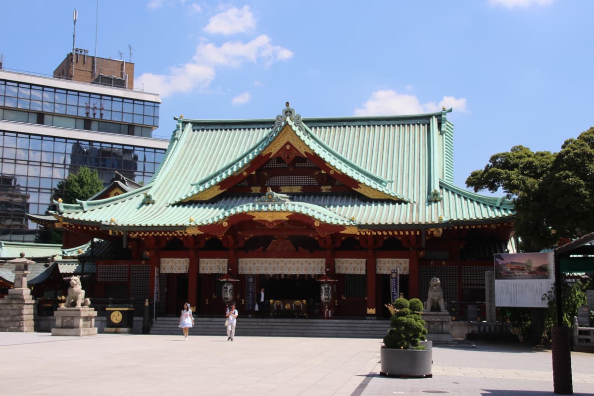 千代田區 神田明神實景照(Hyppolyte de Saint-Rambert / CC BY-SA 4.0 / Wikimedia Commons)