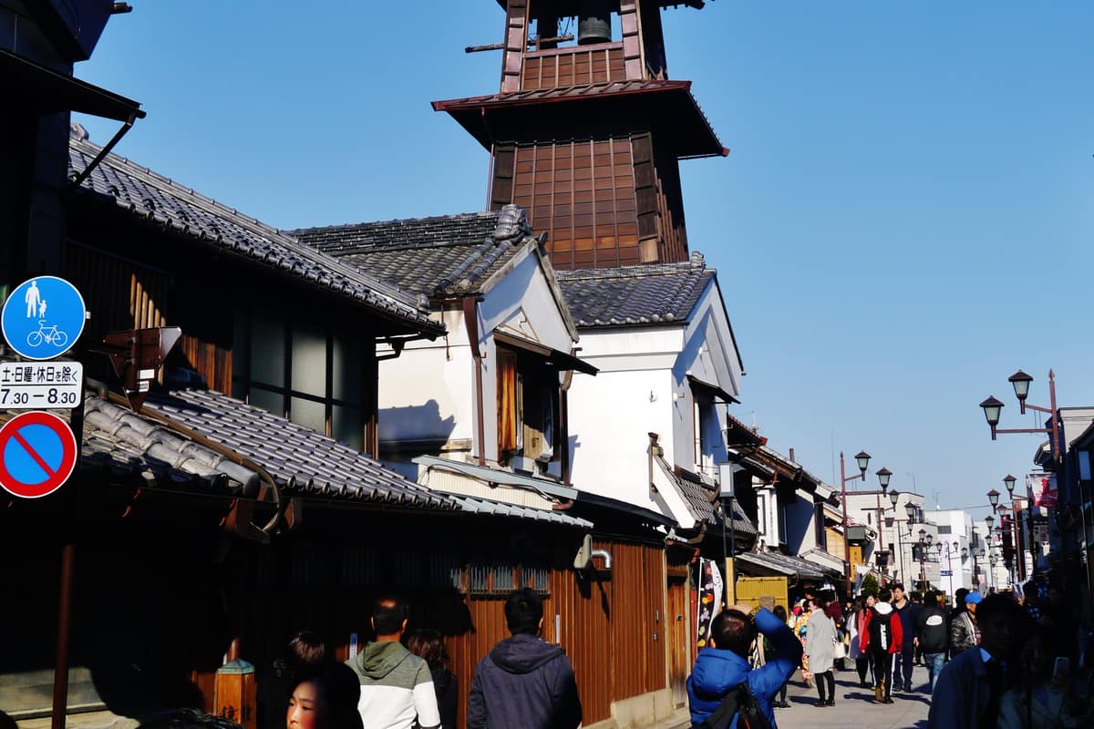 川越市實景照(Zairon / CC BY-SA 4.0 / Wikimedia Commons)