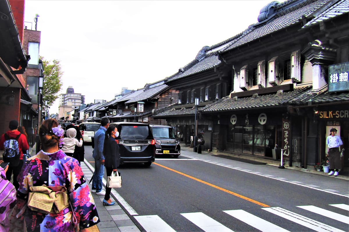 川越市實景照（Dandy1022 / CC BY-SA 4.0 / Wikimedia Commons）