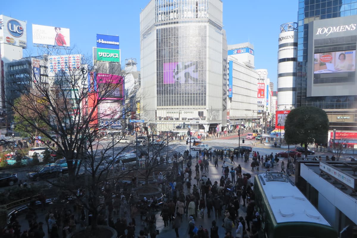 澀谷區實景照(William J Sisti / CC BY-SA 2.0 / Wikimedia Commons)