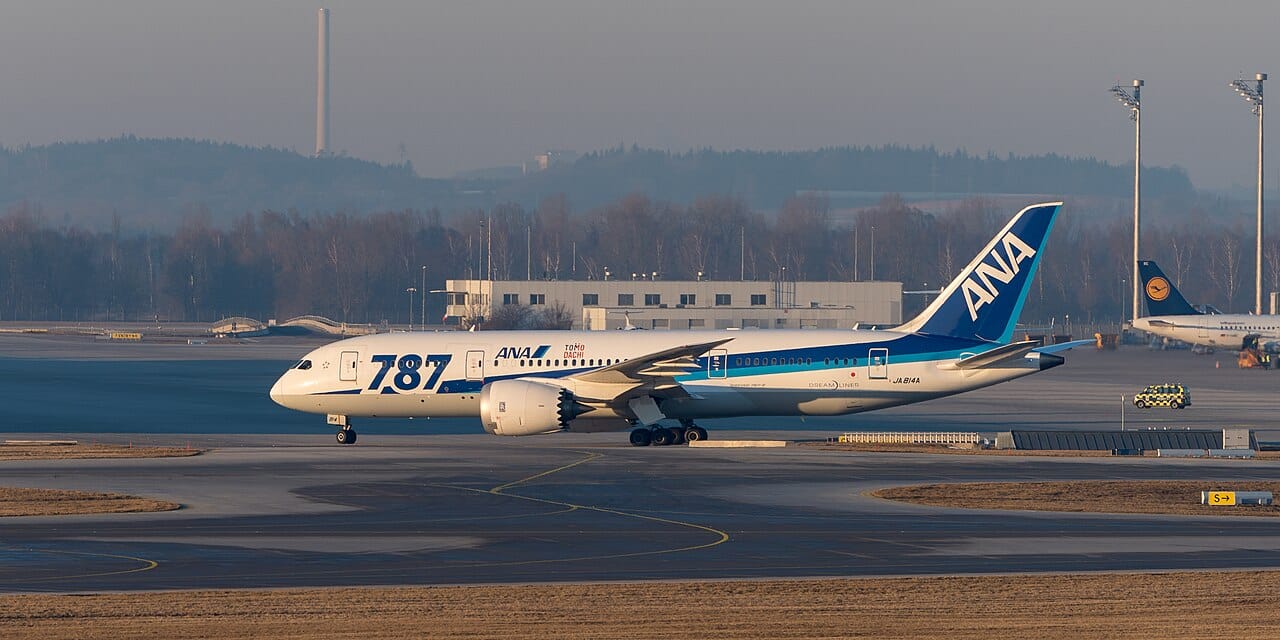 ANA 波音 787 客機:東京到福岡等中長程國內線飛機比新幹線快